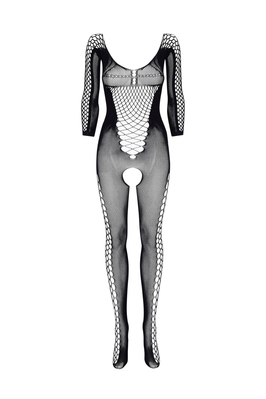 Bodystocking Lucelia bodystocking - BEAUTY NIGHT FASHION černá S/L - main (5)