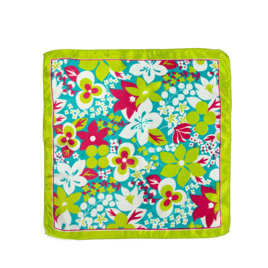 Šála Art Of Polo sz20971-1 Lime/Raspberry OS - main (4)