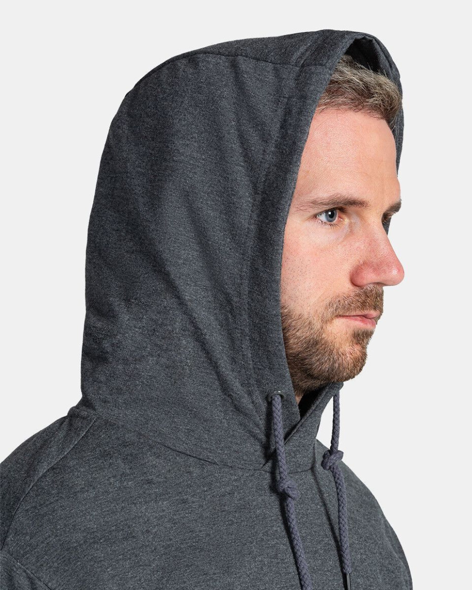 Pánská mikina s kapucí LAGOA-M Tmavě šedá - Kilpi tmavě šedá 3XL - main (1)