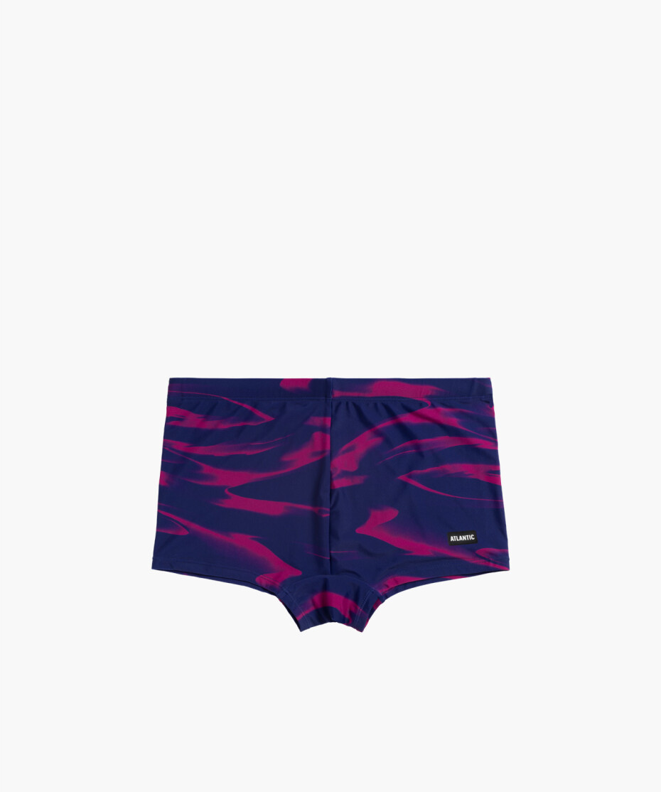 Pánské plavecké elastické boxerky ATLANTIC - vícebarevné Velikost: XL - main (0)