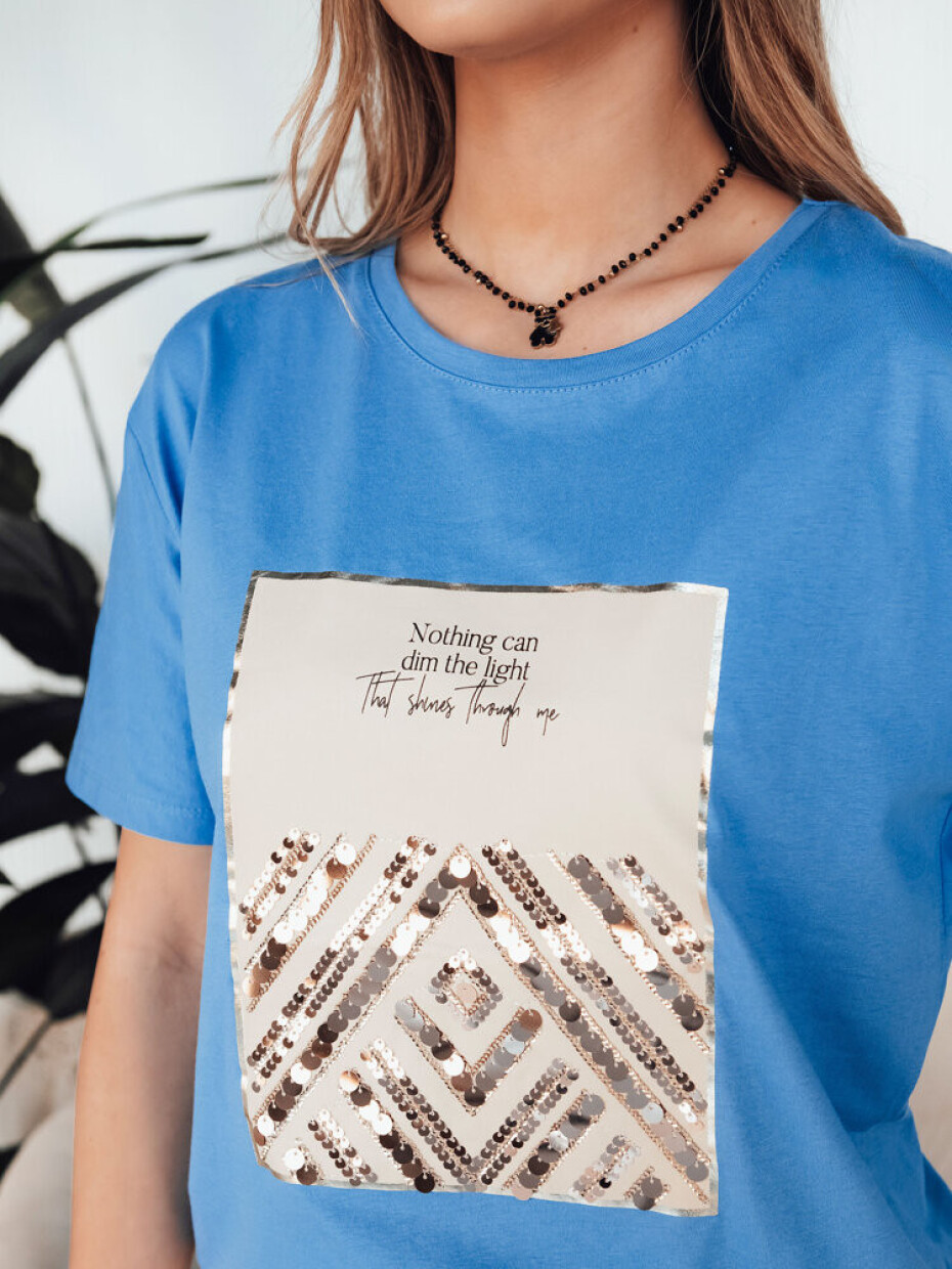 CENTIA dámské tričko modré Dstreet RY2613 L / XL - main (1)