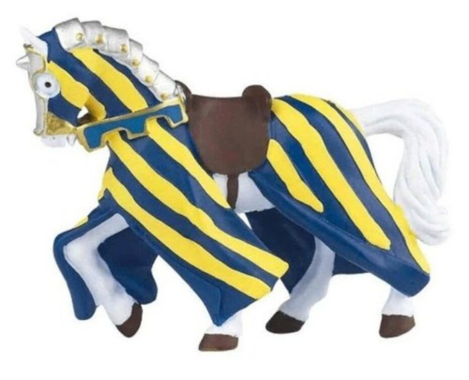 Kůň turnajový modrý - main (0)
