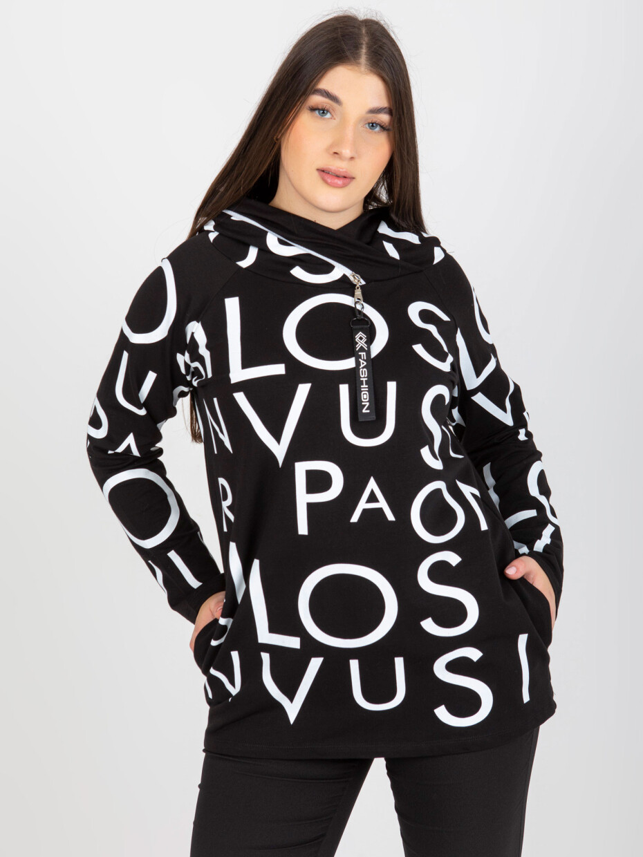 Dámská mikina RV BL 5056 1.95 černá jedna velikost - main (1)