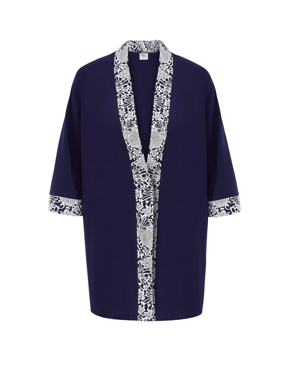 Krátký dámský župan Cana 251 S-XL orientální granát S - main (1)