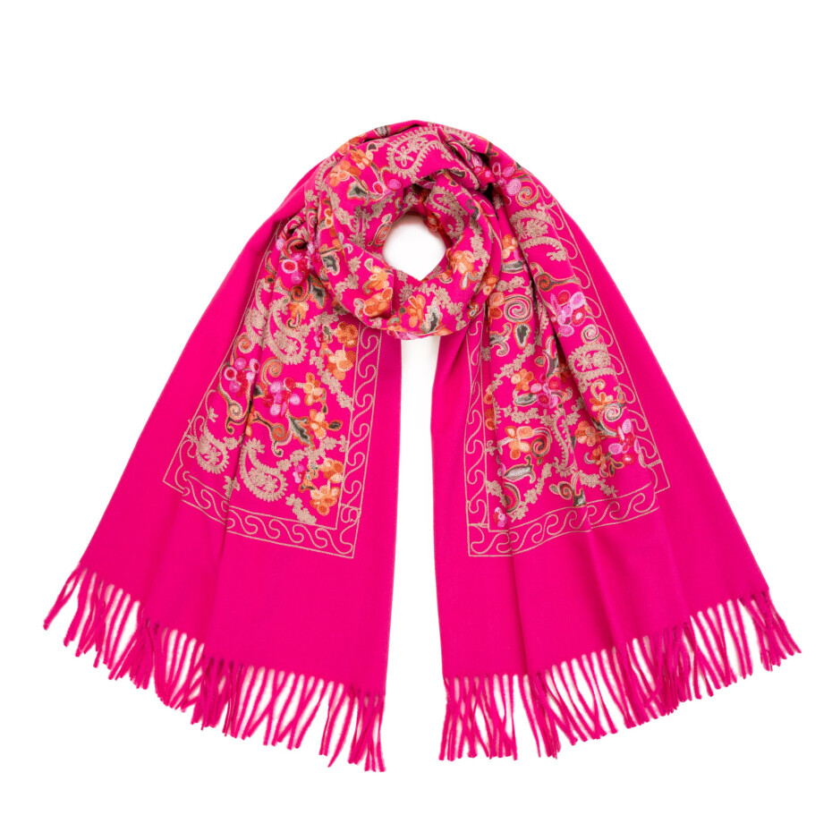 Šála Art Of Polo sz24132-1 Raspberry UNI - main (0)