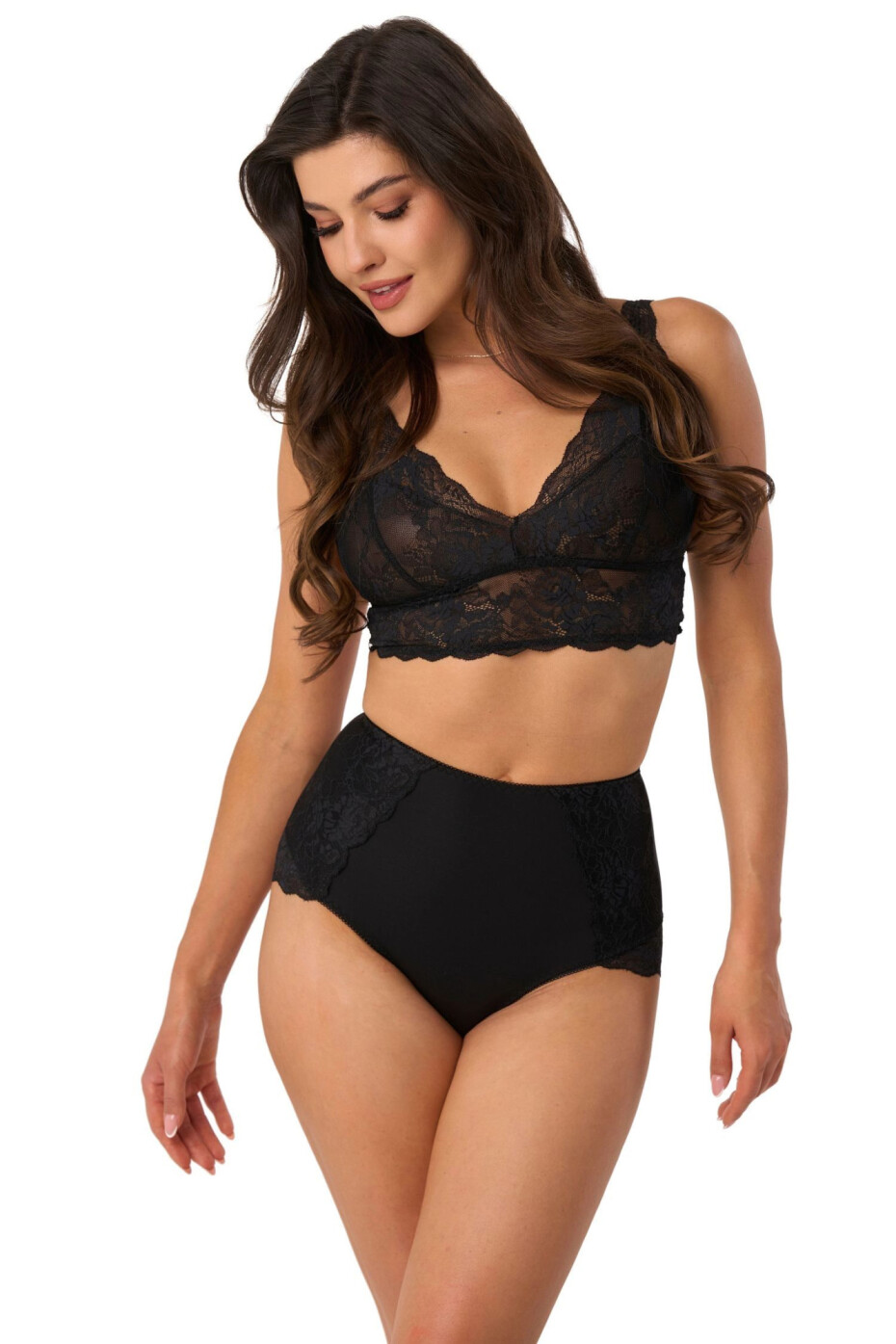 Dámské stahovací kalhotky 204 black plus - BABELL černá 3XL - main (4)