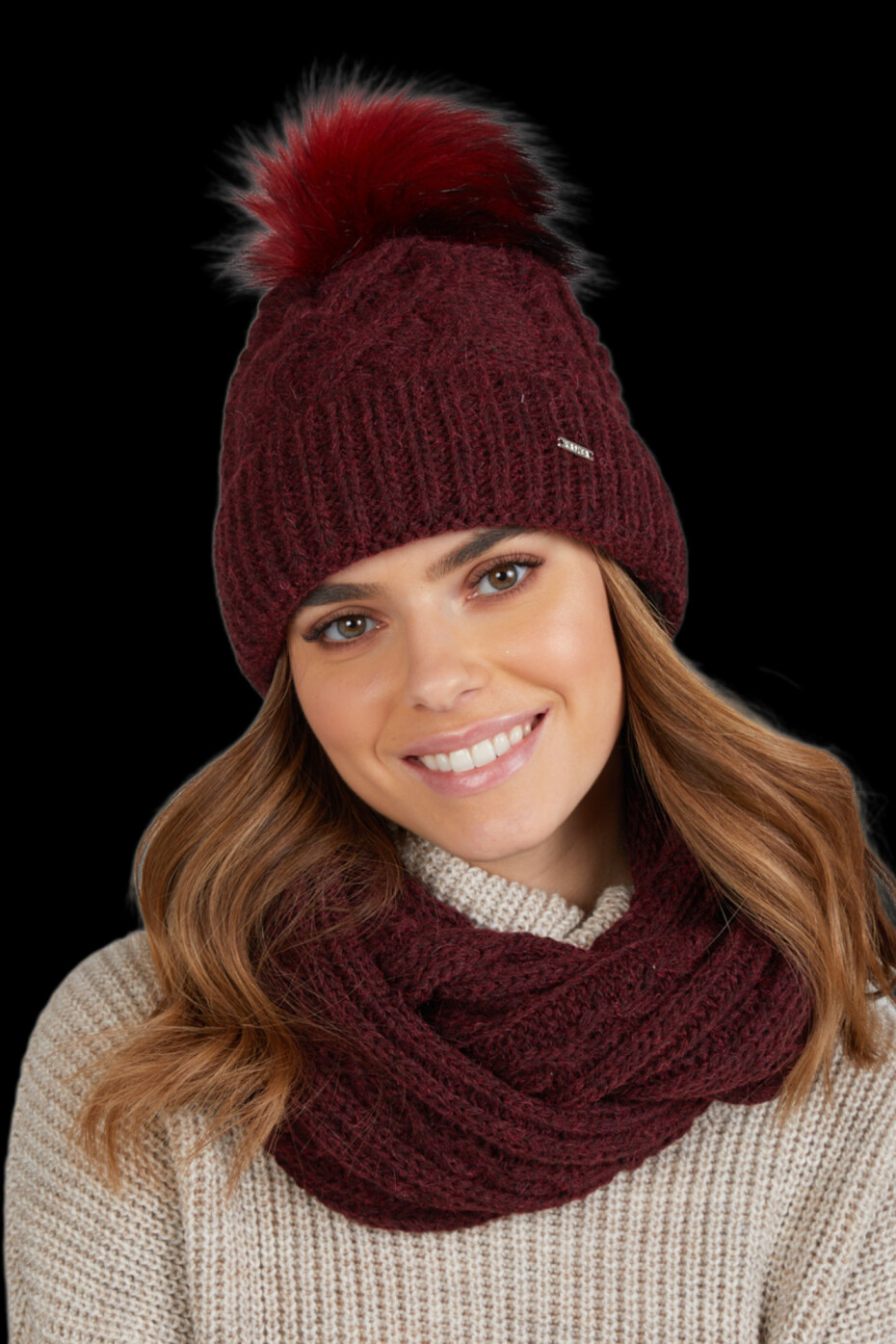 Kamea Hat K.18.070.15 Claret 54-60 - main (0)