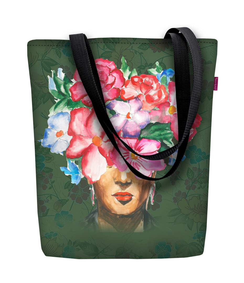 Bertoni Plátěná taška Sunny Femina Green/Multicolour 29 cm x 40 cm x 36 cm x 8 cm - main (2)