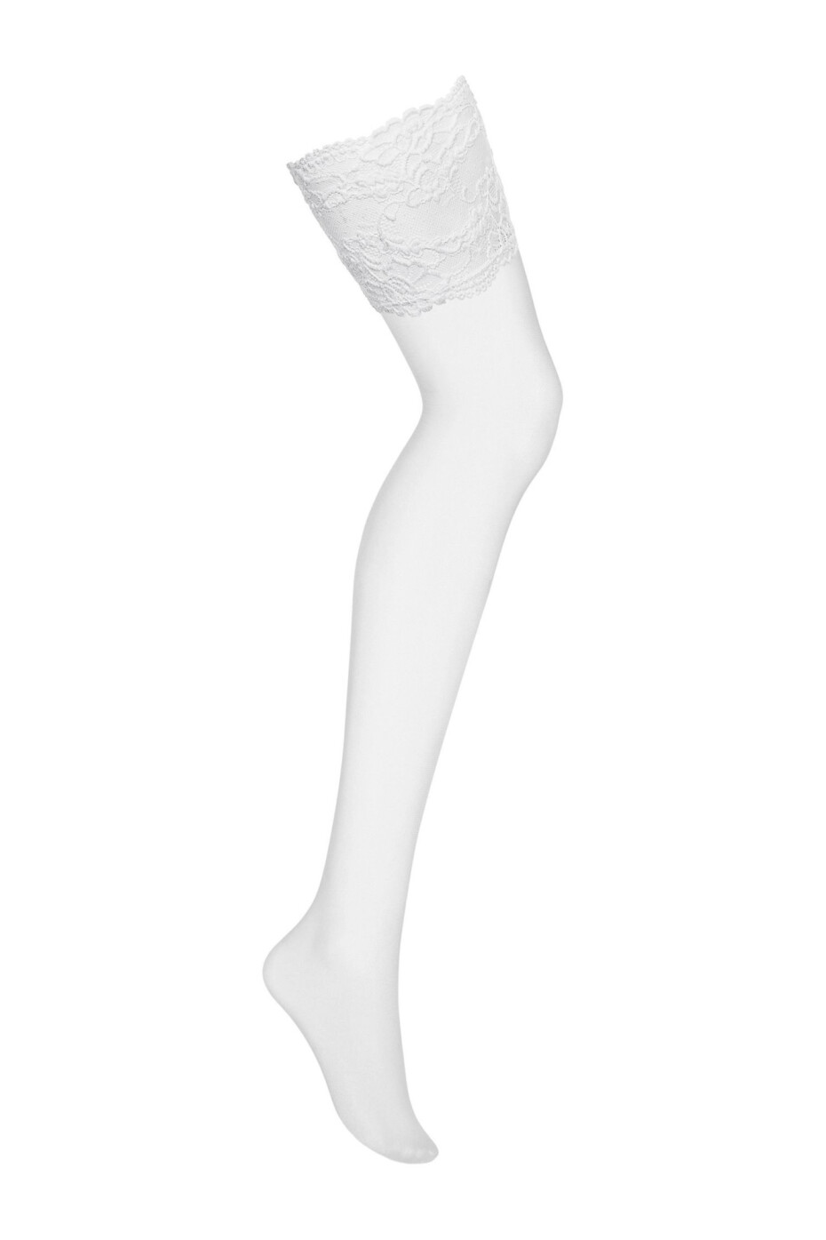 Dámské punčochy 810-STO white - OBSESSIVE bílá L/XL - main (2)