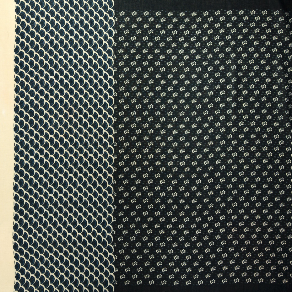 Art Of Polo Šály Sz22287-1 Ecru/Navy Blue UNI - main (2)