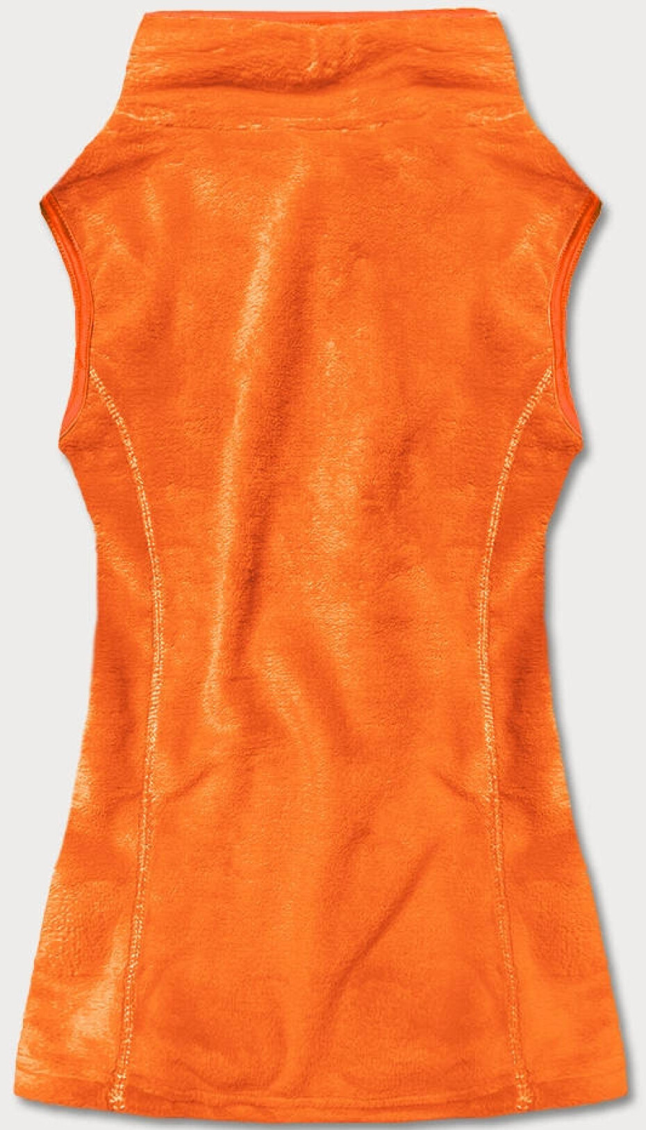 Dámská plyšová vesta v neonově oranžové barvě (HH003-34) odstíny oranžové M (38) - main (2)