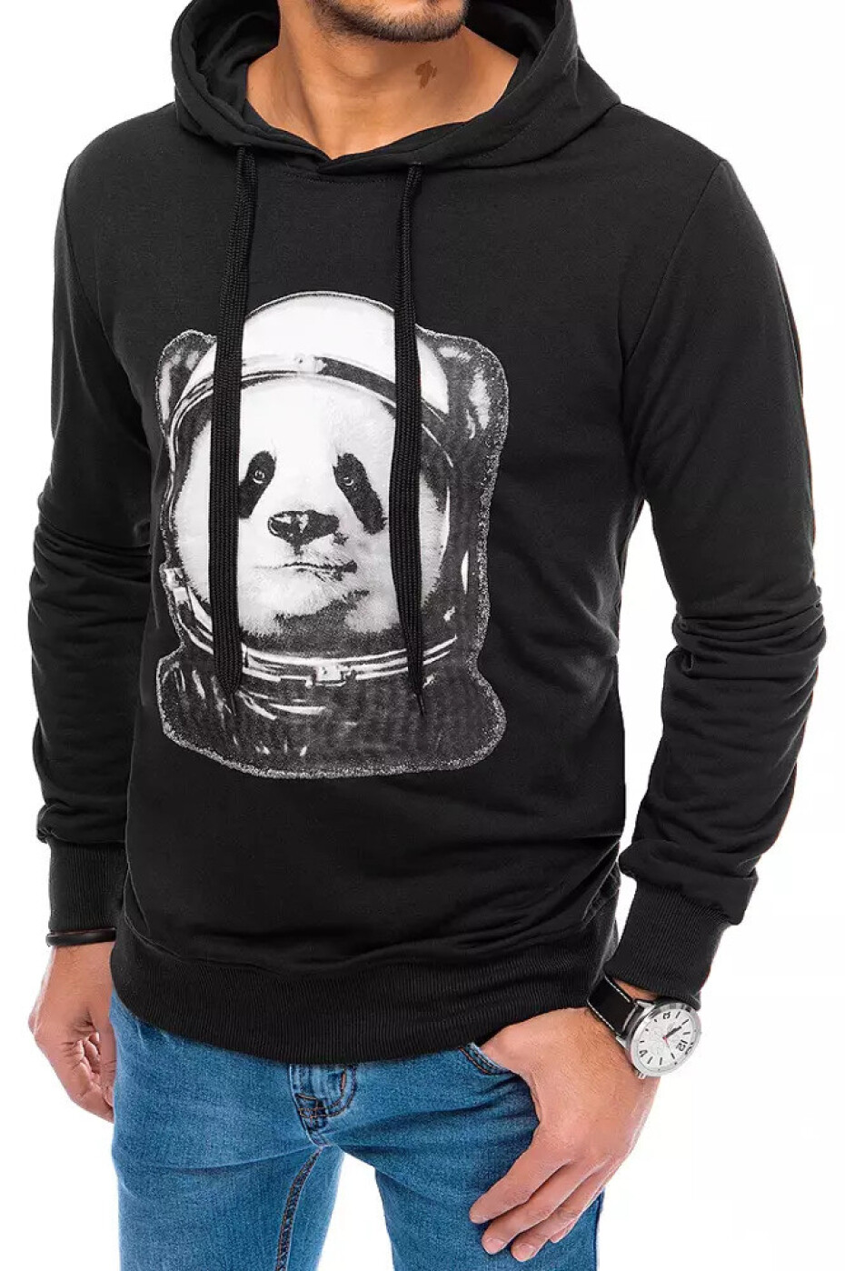 Černá pánská mikina Dstreet BX5130 XXL - main (2)