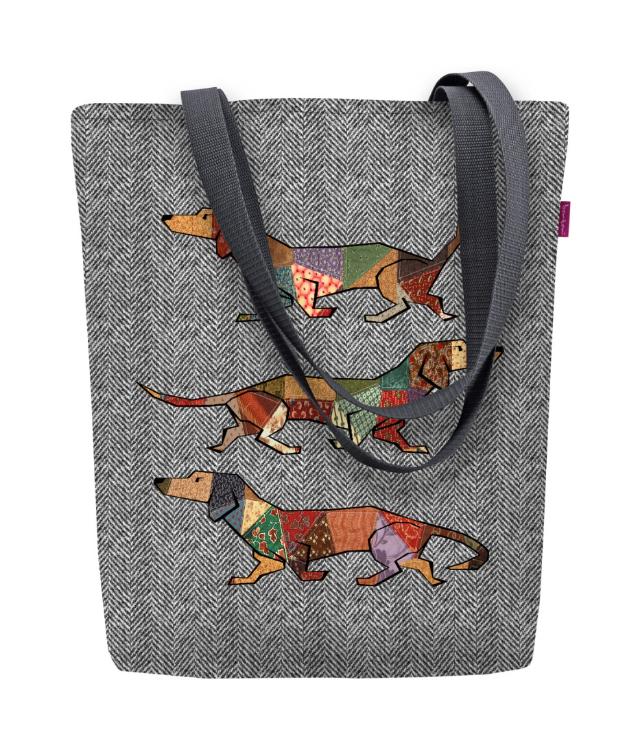 Bertoni Plátěná taška Sunny Jocker Grey 29 cm x 40 cm x 36 cm x 8 cm - main (1)