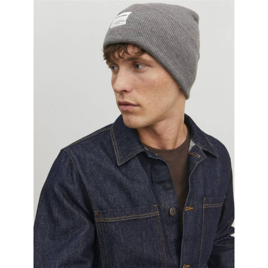 Jack & Jones Jaclong Knit Beanie Noos M 12150627 pánské Univerzální - main (1)