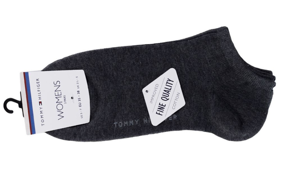 Ponožky Tommy Hilfiger 2Pack 343024001 Grey 35-38 - main (3)