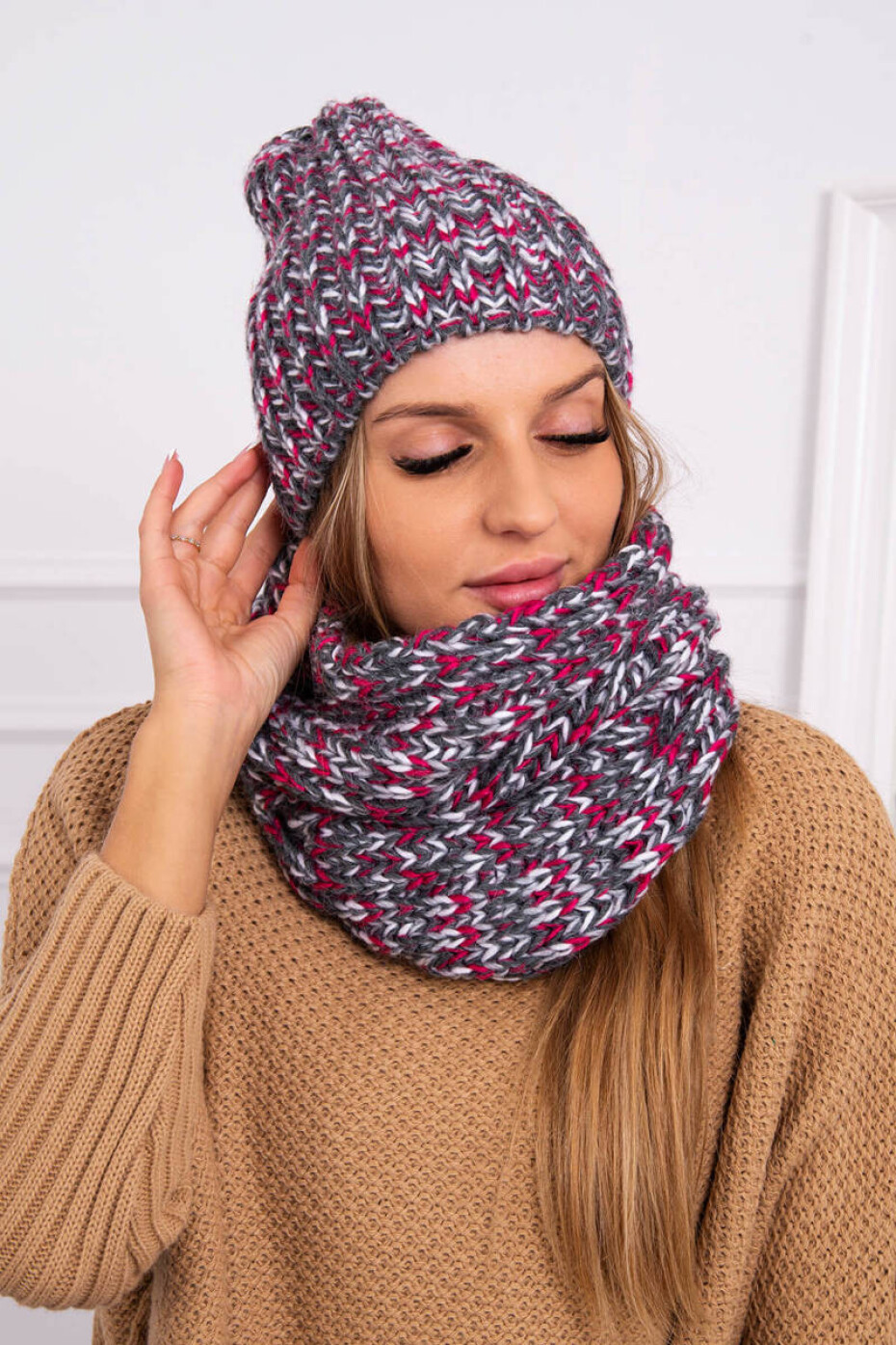 Dámský set Flawia K269 fuchsie + grafit UNI - main (0)