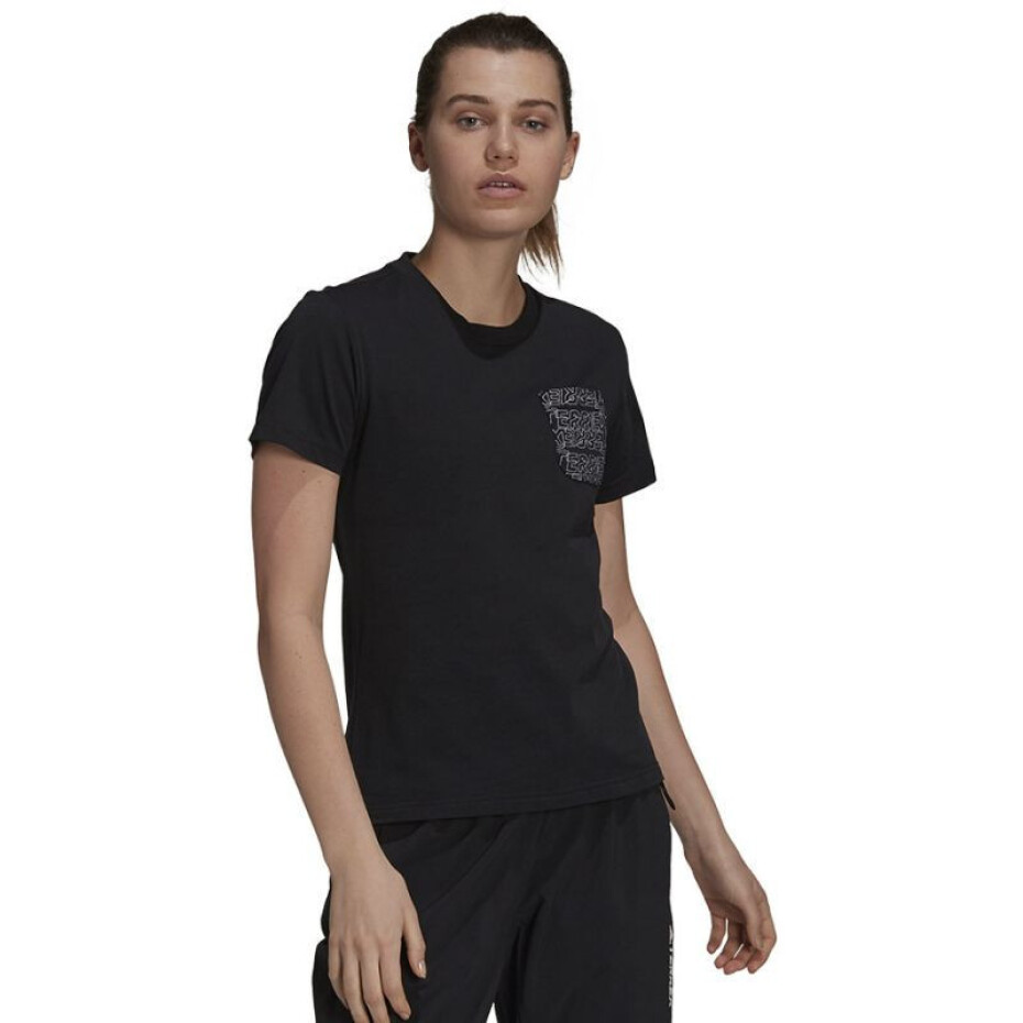 Dámské tričko TX Pocket W GU8984 - Adidas XL - main (0)
