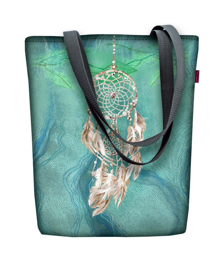 Bertoni Plátěná taška Sunny Łapacz Snów Green 29 cm x 40 cm x 36 cm x 8 cm - main (1)