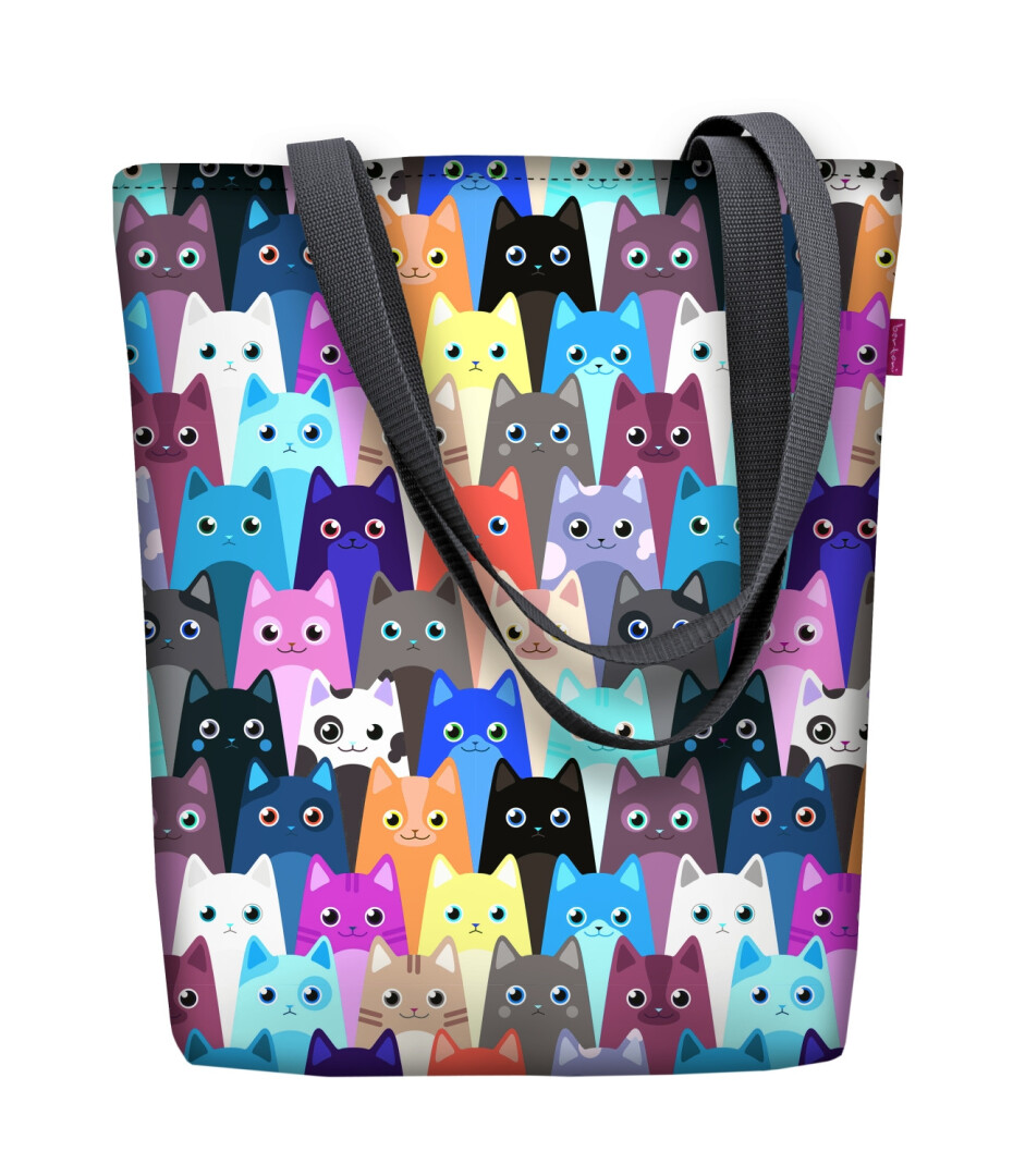 Bertoni Plátěná taška Sunny Meow Multicolour 29 cm x 40 cm x 36 cm x 8 cm - main (7)