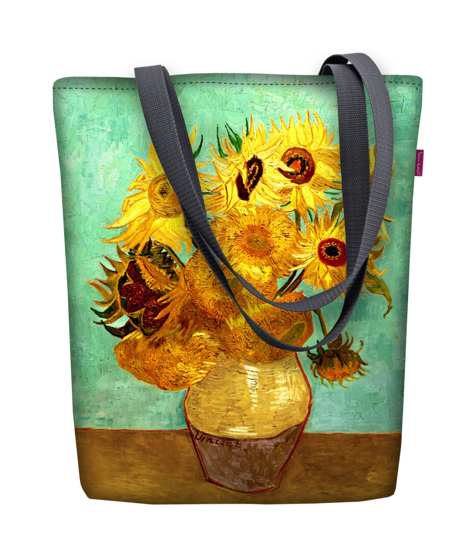 Bertoni Plátěná taška Sunny Sunflowers Green/Yellow 29 cm x 40 cm x 36 cm x 8 cm - main (6)