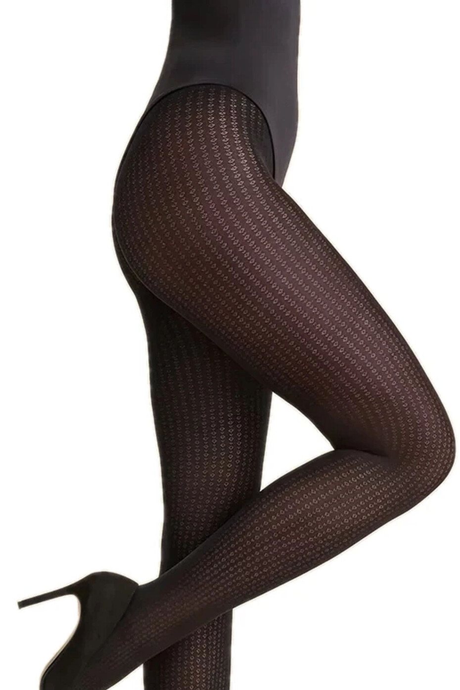 Punčocháče zimní 127 Celest black plus - GABRIELLA černá 5 - main (1)