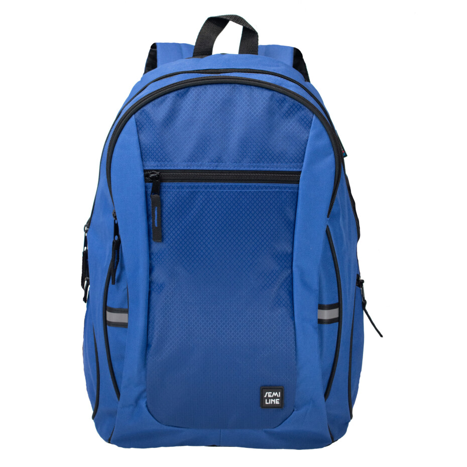 Batoh Semiline J4919-2 námořnická modř/černá 43 cm x 32 cm x 20 cm - main (3)