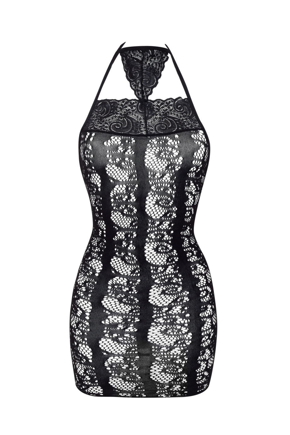 Erotické šaty Elisabeth - BEAUTY NIGHT FASHION černá S/L - main (5)