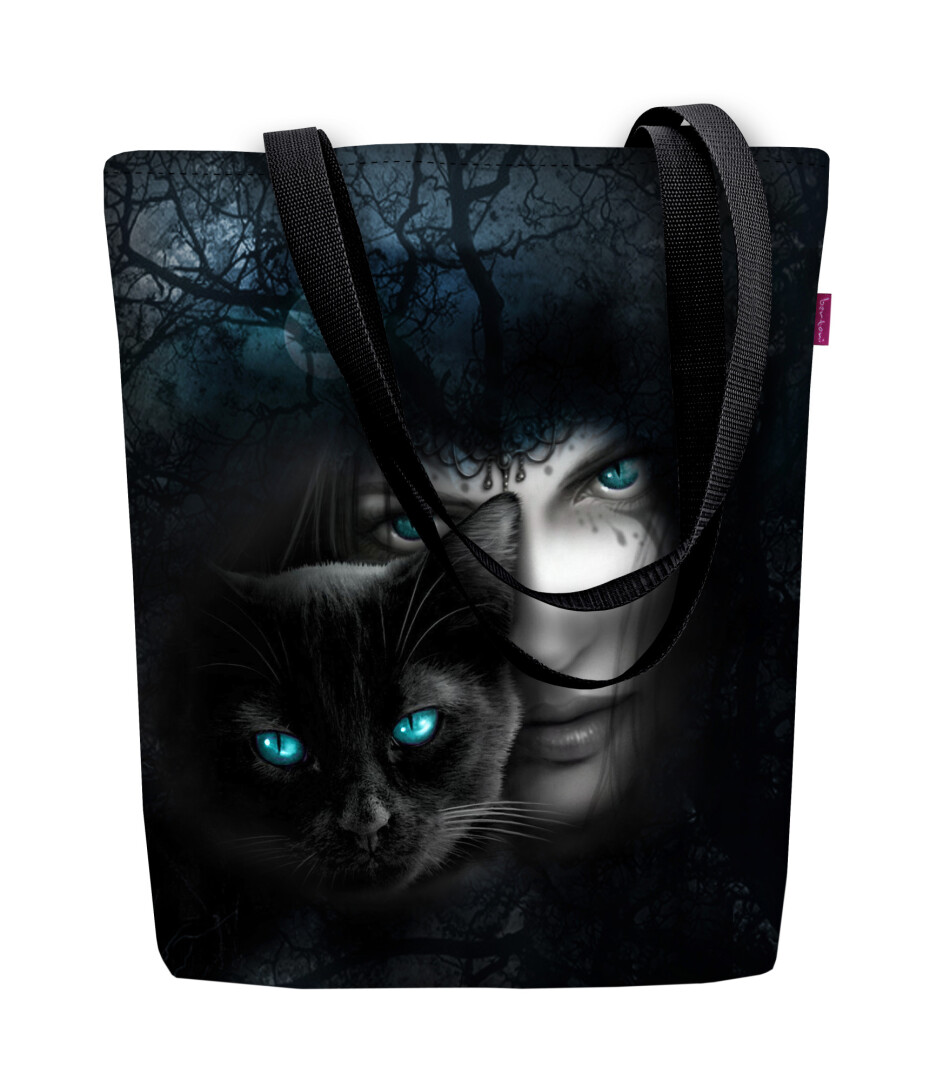 Bertoni Plátěná taška Sunny Moonlight Black 29 cm x 40 cm x 36 cm x 8 cm - main (3)
