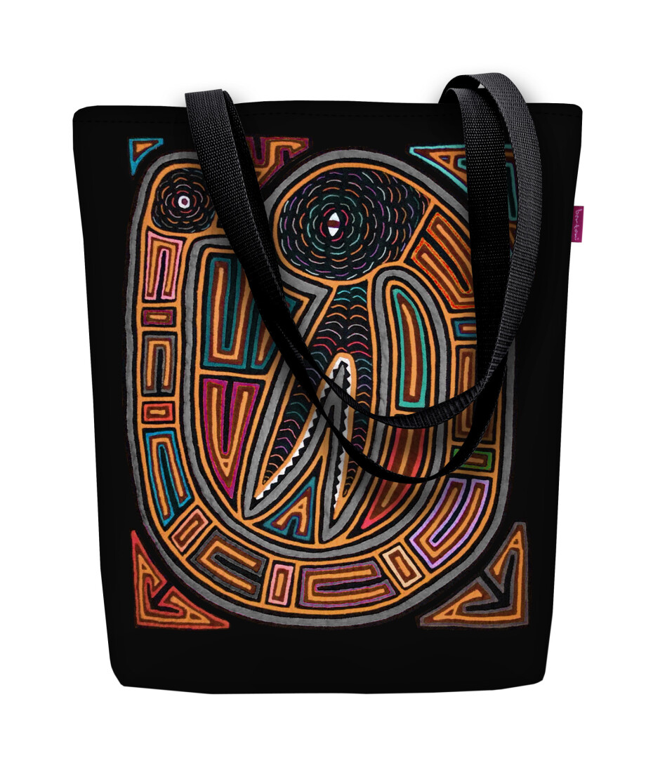 Bertoni Plátěná taška Sunny Kenia Black/Multicolour 29 cm x 40 cm x 36 cm x 8 cm - main (2)