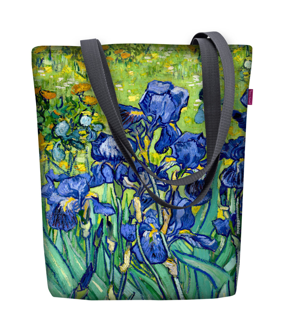 Bertoni Plátěná taška Sunny Irises Green 29 cm x 40 cm x 36 cm x 8 cm - main (0)