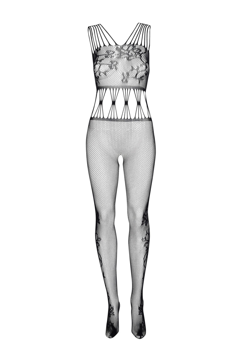 Bodystocking Miranda - BEAUTY NIGHT FASHION černá S/L - main (7)