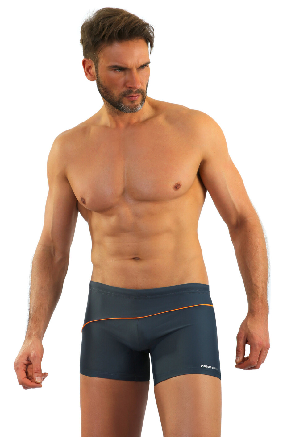 Sesto Senso Plavkové boxerky WZ 314 Graphite XXL - main (2)