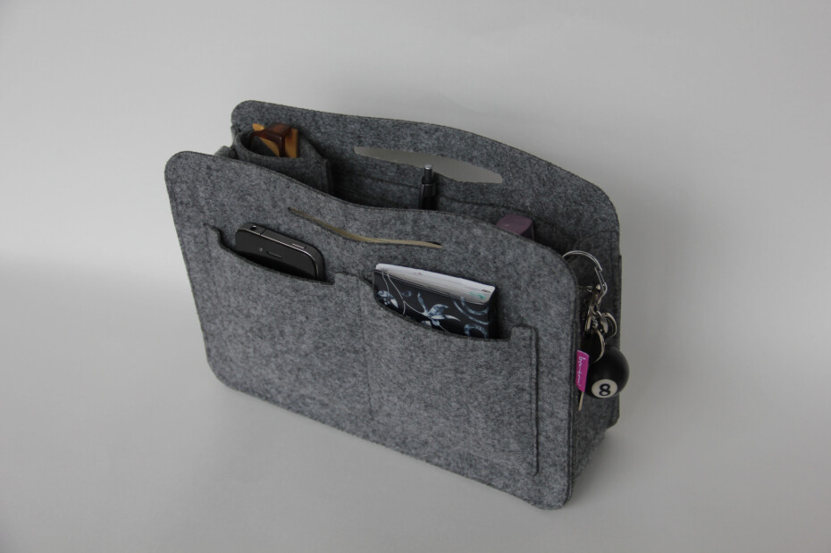 Bertoni Organizér na plstěné tašky Grey Grey 26 cm x 18 cm x 8 cm - main (2)