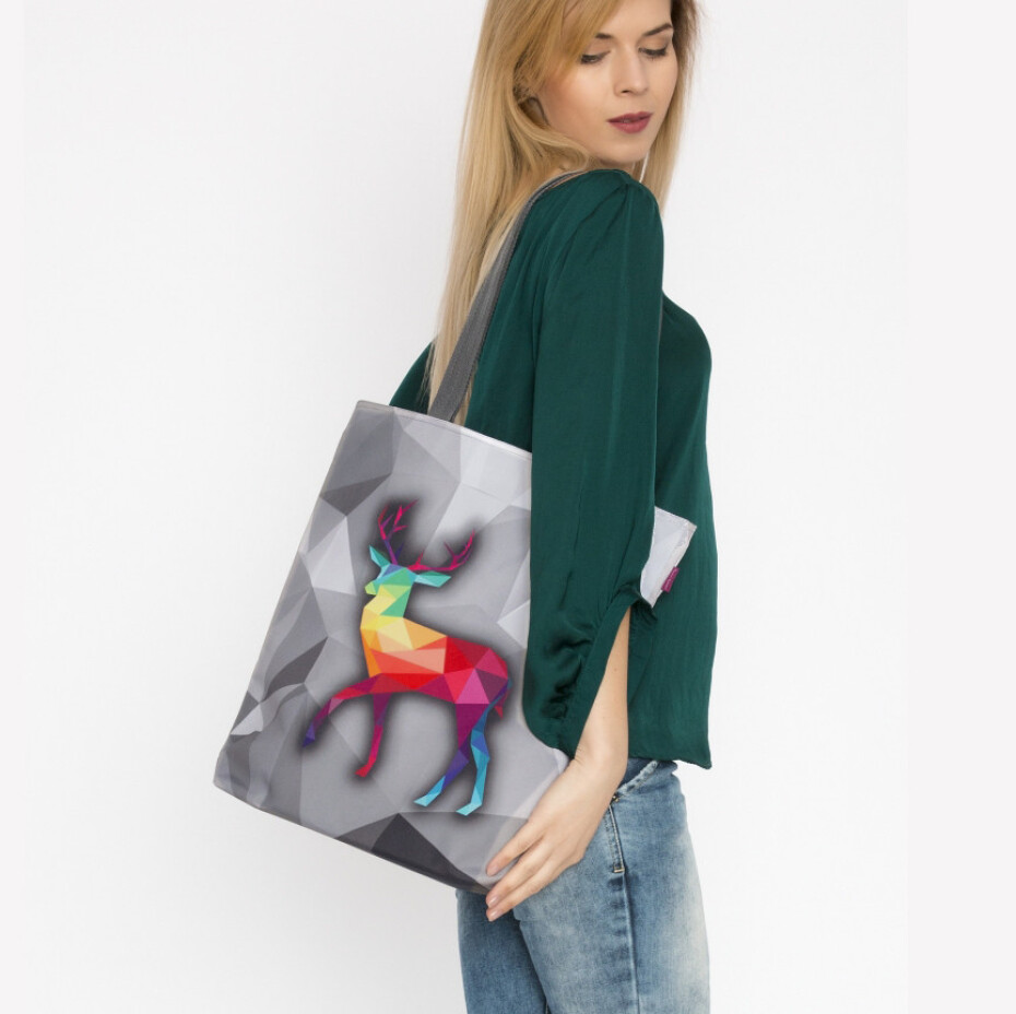 Bertoni Plátěná taška Sunny Max Grey 29 cm x 40 cm x 36 cm x 8 cm - main (7)