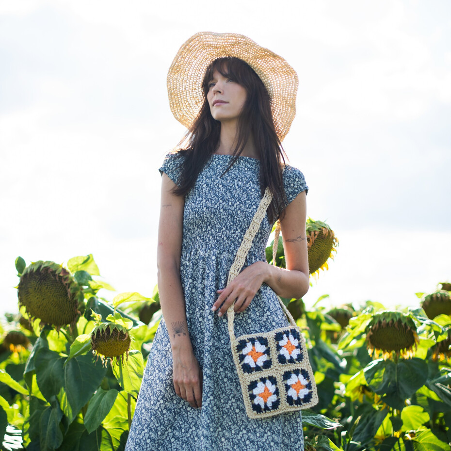 Art Of Polo Bag Tr22155-4 Light Beige/Navy Blue Nevhodné pro formát A4 - main (1)
