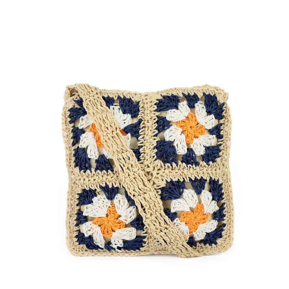 Art Of Polo Bag Tr22155-4 Light Beige/Navy Blue Nevhodné pro formát A4 - main (3)