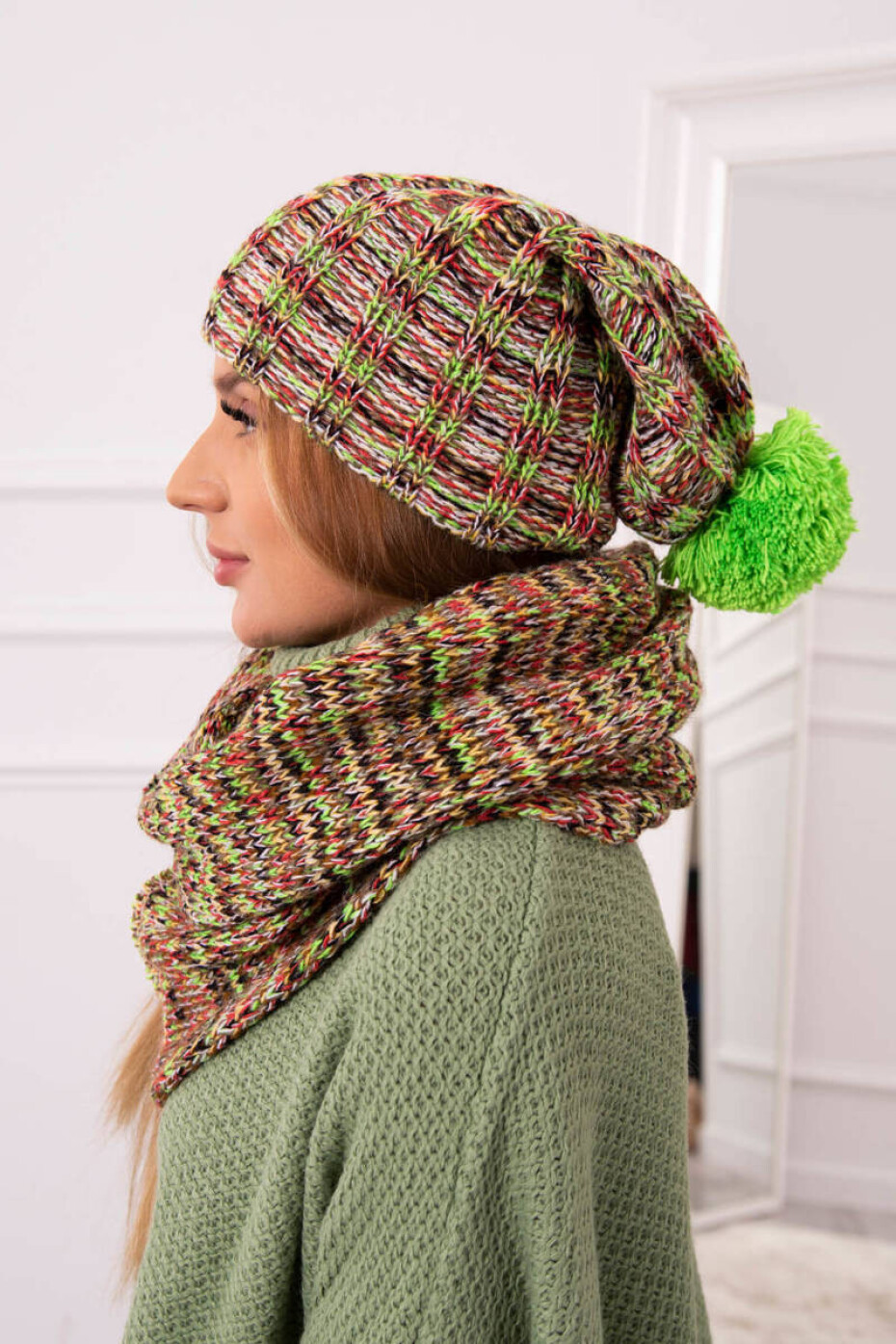 Dámská fleecová souprava 4 Seasons K263 neon green UNI - main (0)