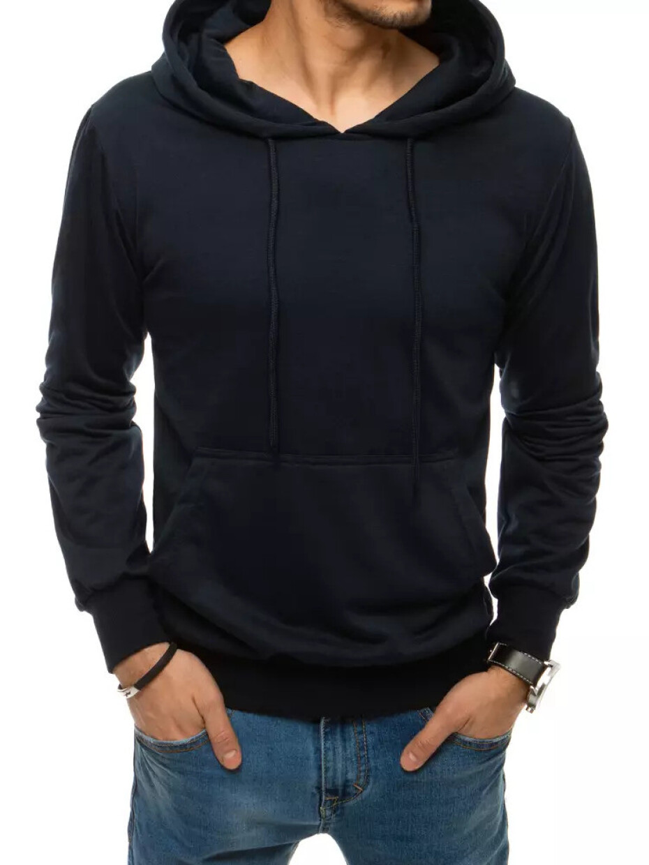 Tmavě modrá pánská mikina s kapucí BX4970 XXL - main (4)