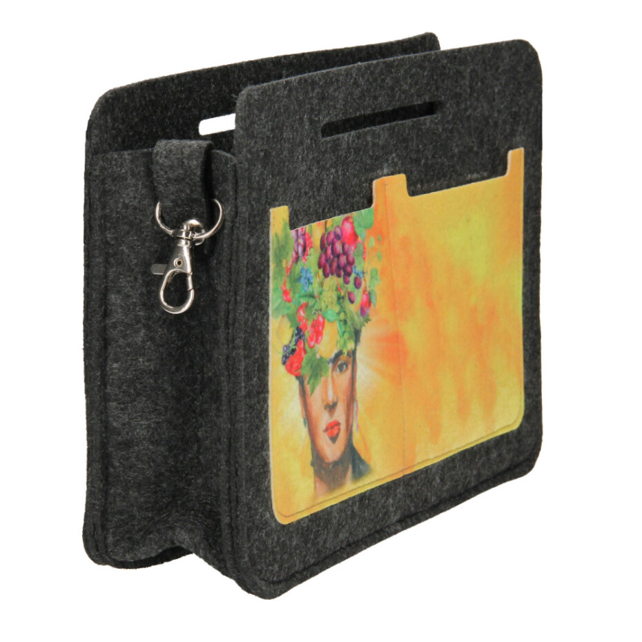 Bertoni Organizér do plstěné tašky Fructa Yellow/Multicolour 26 cm x 18 cm x 8 cm - main (2)