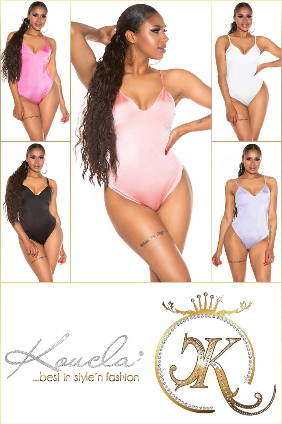 Sexy Sweetheart Body s popruhy lilac Einheitsgroesse - main (7)