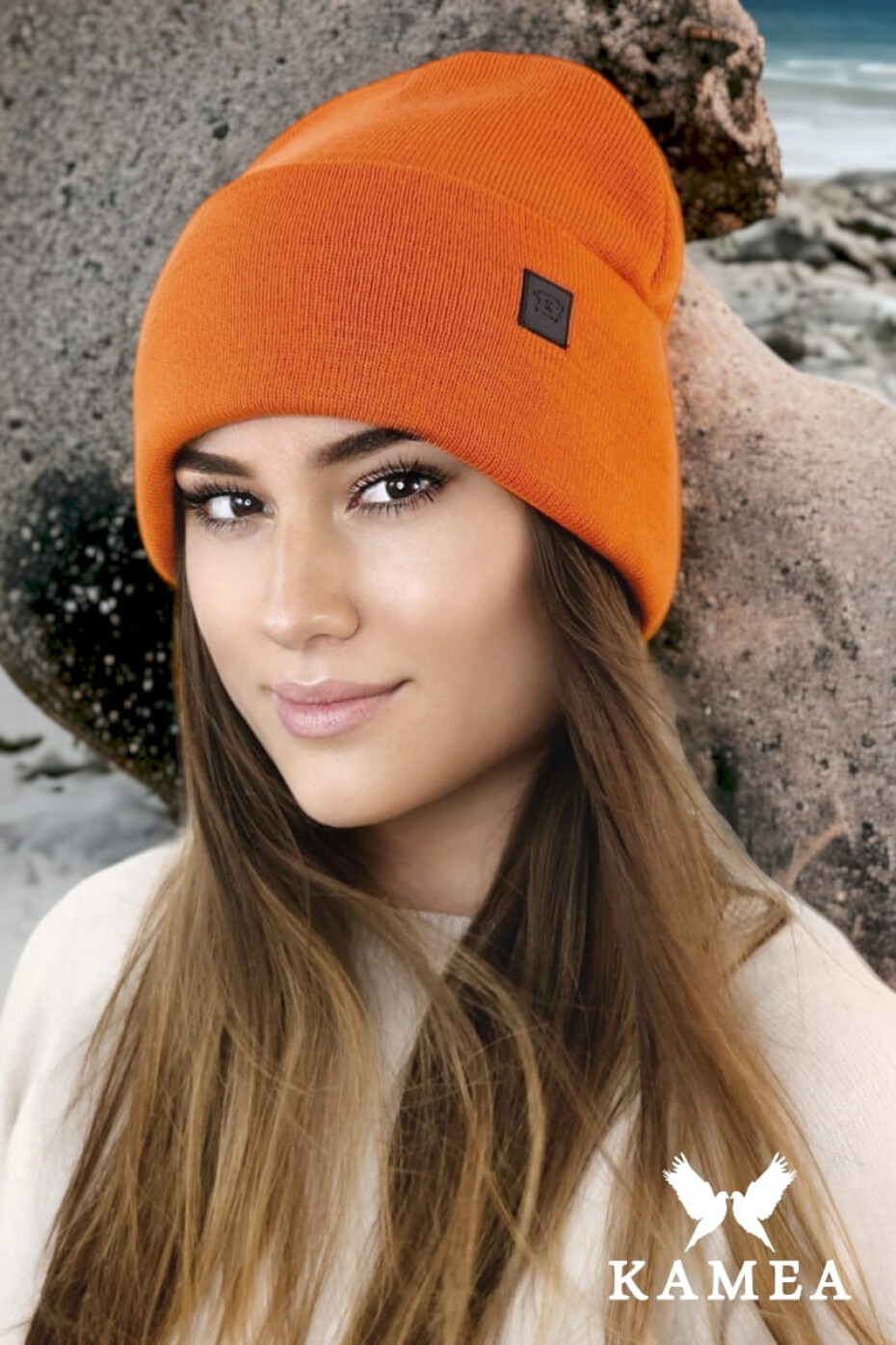 Kamea Hat K.23.026.27 Orange 54-60 - main (1)