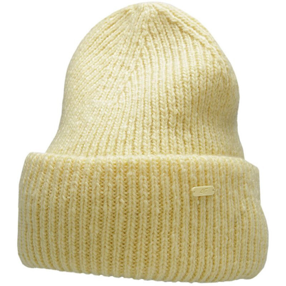 Dámská čepice W H4Z22 CAD005 71S Žlutá - 4F žlutá S - main (0)