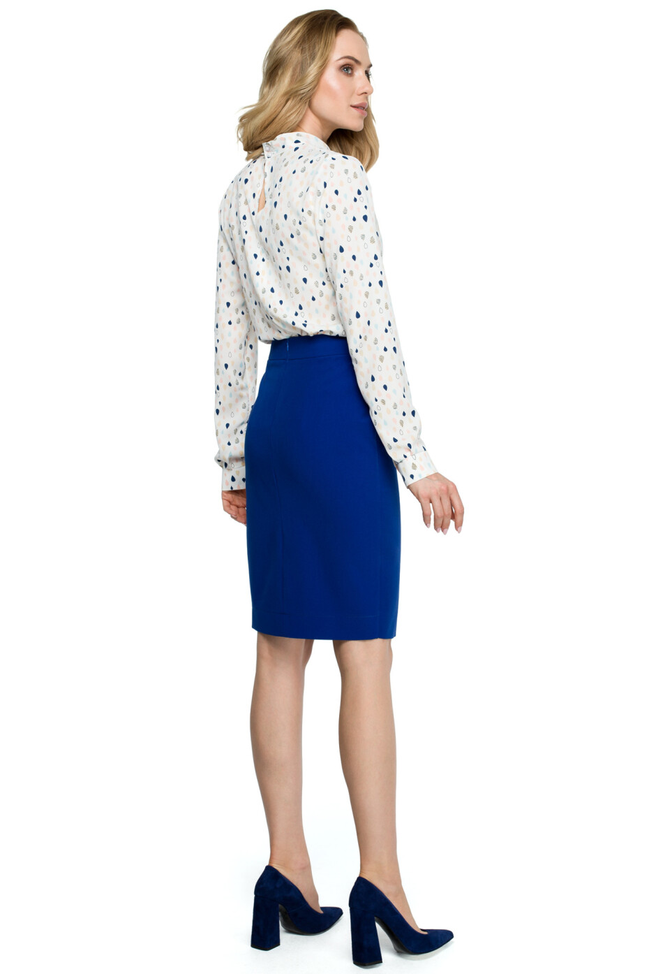 Stylove Sukně S127 Royal Blue L - main (1)
