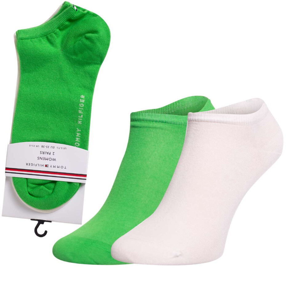 Ponožky Tommy Hilfiger 2Pack 343024001038 Green/Ecru 35-38 - main (3)