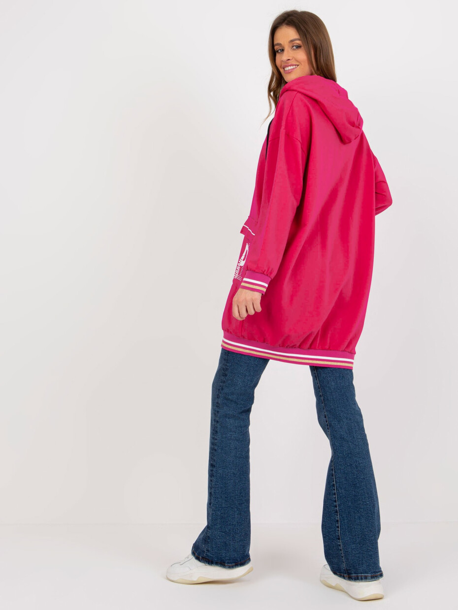 Dámská mikina RV BL 8149.91P fuchsiová - FPrice S/M - main (5)