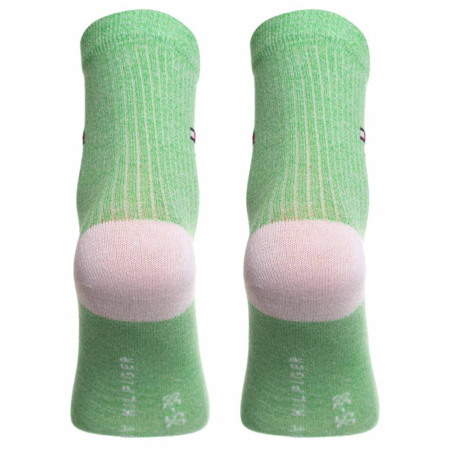 Ponožky Tommy Hilfiger 2Pack 701222646004 White/Green 35-38 - main (8)