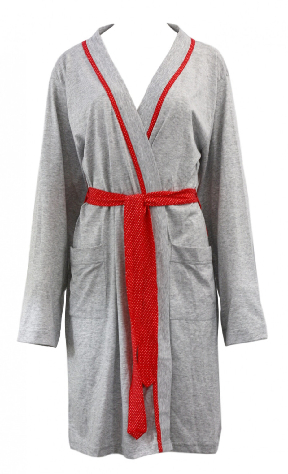 Dámský župan Marie / Mariana - Vienetta růžová-červená 4XL - main (0)