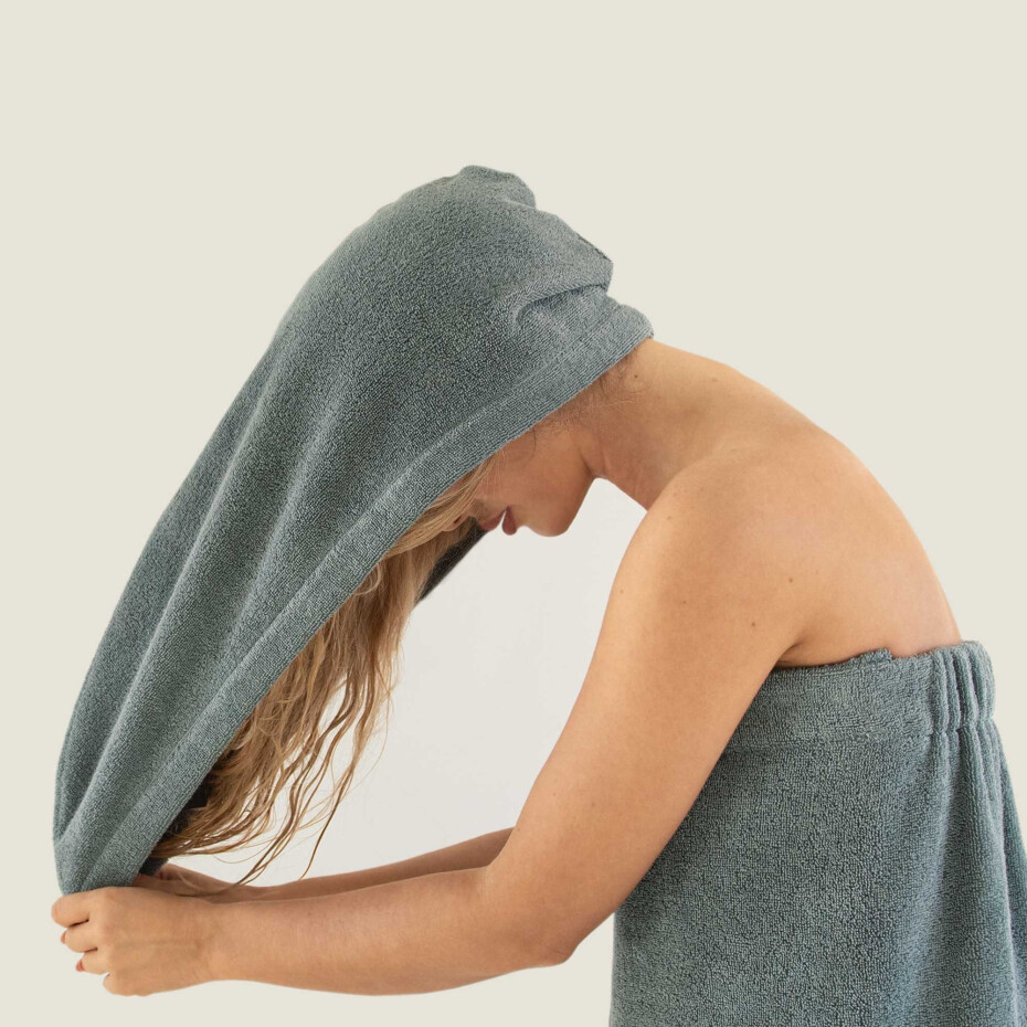 Ručník Zwoltex Head Sauna Grey 70x31 - main (4)