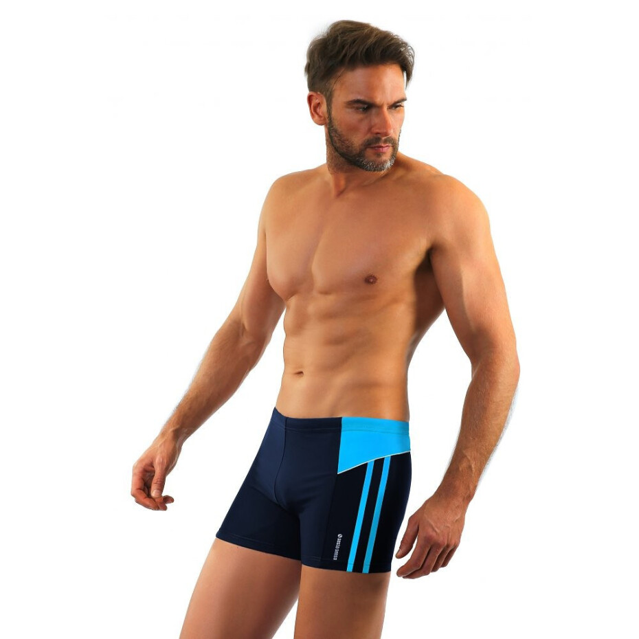 Pánské plavkové boxerky Sesto Senso 384 Maxi 3XL-4XL tmavě modrá 4XL - main (7)
