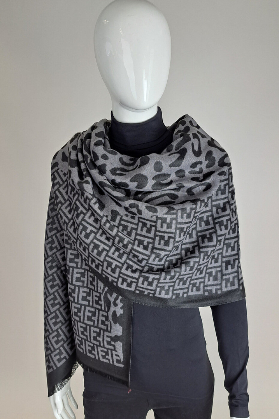 SCARF BR-652 MULTIKOLOR 186X63 - main (0)